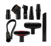 Accesorios para Aspiradora para Cecotec Conga Powerbag 2000 Compact 2022-Present, Set de Boquillas para Aspiradora en ABS con Adaptador, Cepillos y Accesorios para Casa, Coche y Muebles