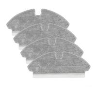 Accesorios para aspiradora robot, paños de fregona para Mova M1 para Trouver M1, piezas de repuesto, paquete de 4 o 10 paños de limpieza de trapo de microfibra (paquete de 4)