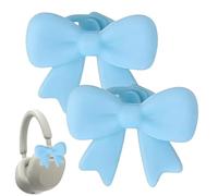 Accesorios para Auriculares Bonitos,2 Piezas De Silicona Decorativa En 3D | Accesorios Decorativos De Auriculares,para Hogar Oficina Viaje Diario Estudiantes Amigos Compañeros De