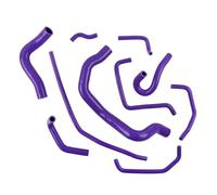 Accesorios para Automóviles Kit Manguera Ventilación Refrigerante Silicona para Radiador para Mazda Mx5 para Miata NB MK2 1.6 B6-ZE Motor 1998-2005 Líneas y mangueras de presión(Purple)