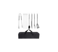 Accesorios para barbacoa - set de 9 accesorios + estuche