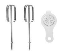 Accesorios para batidora de mano eléctrica Batidores de acero inoxidable Fácil de limpiar Accesorios para batidora multifuncional para hornear Cocinar Batir huevos Crema Masa