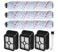Accesorios para Bissell Crosswave 3 en 1,3 Cepillo de Rodillo+3 Filtros para aspiradora Crosswave Bissell 1866/1868/1926/1785 Series