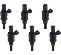 Accesorios para boquillas de inyectores de combustible 6 inyectores de combustible para BMW X3, X5, 330i, 530i, Z3, Z4, 3.0L