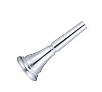 Accesorios para boquillas de trompeta, Boquilla for trombón, boquilla for trompeta, de copa profunda, francesa, for músicos profesionales, dorada(Argent)