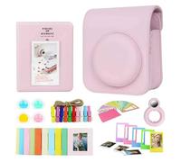 Accesorios para cámara instantánea, estuche para cámara y álbum de fotos, kit completo de 7 piezas para fotografía diaria, almacenamiento de fotos y regalo de festival para mini 12 usuarios y amantes