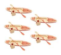 Accesorios para canoas de aspecto auténtico Canotaje Equipo de kayak Diseños de conjuntos para enseñar principios de dinámica de fluidos Educación física Modelo de deportes acuáticos