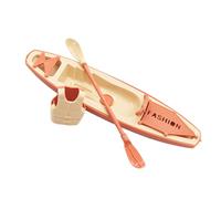 Accesorios para canoas de aspecto auténtico Canotaje Equipo de kayak Diseños de conjuntos para enseñar principios de dinámica de fluidos Educación física Modelo de deportes acuáticos