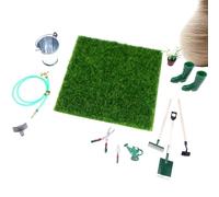 Accesorios para Casa de Muñecas en Miniatura | Decoraciones En Miniatura | 12 Piezas Juego De Accesorios para Jardín De | para Niños Coleccionistas Navidad Cumpleaños Hogar Pasatiempo Manual