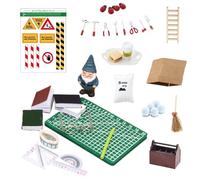 Accesorios para Casas de gnomos en Miniatura Accesorios Decorativos Jardín | Set de Construcción en Miniatura para Niños, Niñas, Estudiantes, Adultos: Proyectos de Arte