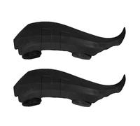 Accesorios para casco de esquí, juego de 2 artículos decorativos para moto, elegantes cuernos para casco de moto, esquí, snowboard, scooter, ciclismo de carretera, bicicleta de montaña