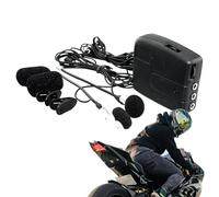 Accesorios para cascos Interphone, Interphone Headset - Kit de intercomunicación para motocicletas - Kit de accesorios, clip de audio completo para moto para hablar con claridad