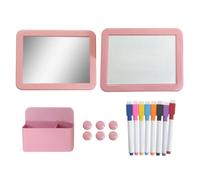 Accesorios Para Casilleros Para Niñas: Decoración Elegante Para Casilleros | Locker Stuff Set ABS Rosa, Lindo Juego De Decoración Magnética De 17 Piezas Para Casillero De Escuela Secundaria, Hogar, Ofic