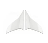 Accesorios para CFMOTO para CF250SR para CF 250SR 2020-2023 Alerones Laterales Motocicleta Carga Aerodinámica Naked Winglet Fijo Carenado Alas Deflectores Alerones Delanteros Motocicleta(Blanco)