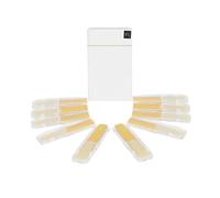 Accesorios para clarinete 10 Unids/set Caña De Clarinete Bb 2,5 Caña De Fuerza B Caña De Clarinete Plano Piezas De Instrumentos De Viento De Madera Accesorios Cañas De Calidad