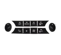Accesorios para coche Compatible Con Benz Clase C W204 2007 2008 2009 2010 2011 2012 2013 Cubiertas Para Botones De Control Climatización Calefacción La Consola Delantera A2048308285(Model C Set)