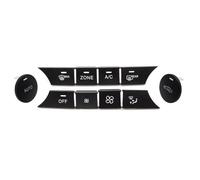 Accesorios para coche Compatible Con Benz Clase C W204 2007 2008 2009 2010 2011 2012 2013 Cubiertas Para Botones De Control Climatización Calefacción La Consola Delantera A2048308285(Model A Set)