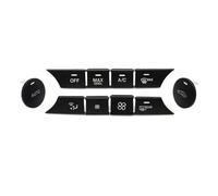 Accesorios para coche Compatible Con Benz GLK Clase X204 2008 2009 2010 2011 2012 Consola Delantera Aire Acondicionado, Calefacción Control De Climatización Cubiertas Botones A2048308285(Model D Set)
