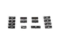 Accesorios para coche Compatible Con BMW X5 E53 1998 1999 2000 2001 2002 2003 2004 2005 2006 14 Botones De Control Climatización Para Coche 64116915812