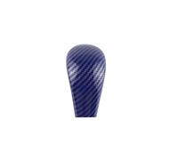 Accesorios para Coche Cubierta Pomo Palanca Cambios para Nissan para X-Trail T32 para Rogue para Qashqai J11 para Murano AT 2014-2020 Decoracion(Carbon Fibre Blue)