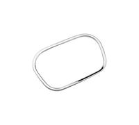 Accesorios para Coche Embellecedor Circular para Guantera con De ABS Cromado para Nissan para Micra K13 para Versa 2011-2015 Decoracion(Silver A)
