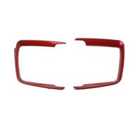 Accesorios Para Coche Embellecedor Marco Botón Interruptor Faro Coche Pegatina Interior Accesorios Para 1 2 3 4 Series F30 F31 F32 F34 F20 F36 X5 F15 X6 F16 Interior Accesorios(Rojo)