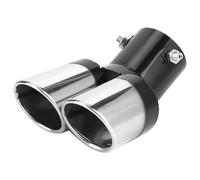 Accesorios Para Coche Escape De Garganta Trasera Tubo De Escape Doble De Acero Inoxidable Tubo De Escape Universal