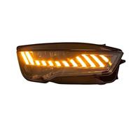 Accesorios para coche, faros delanteros compatibles con Audi A7 (2011-2017), faros delanteros LED RS7 DRL, señal dinámica, luces altas y bajas.(11-14 year)