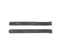 Accesorios para coche Para Kia Para Stinger 2019 2020 2021 2022 2023, Luz Freno Trasera Montaje Alto, Decoración Cubierta, Pegatina Embellecedora, Accesorios Exteriores Coche(Fibra de carbon)