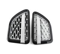 Accesorios para coche Para Land Rover Para Range Rover Sport L320 2005 2006 2007 2008 2009 parrilla ventilación aire guardabarros delantero del coche ABS Piezas repuesto(Black silver silver)