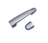 Accesorios para coche Para Toyota Para Camry Para Corolla Para Avensis Para Aygo Para Matrix 2002-2006 Manija de puerta exterior Gris estrellado con agujero Piezas repuesto(Rear no hole)