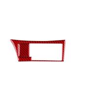 Accesorios para Coche para Vauxhall 2004-2010 Volante A La Izquierda O A DerechaAdhesivo Embellecedor del Panel Guantera Decoracion(RHD Red)