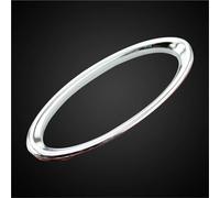 Accesorios Para Coche Pegatinas Embellecedoras Circulares Con Logotipo Volante Coche Acero Inoxidable Para Ford Para Everest Para Explorer Para Ranger Coches 2015-2017 Interior Accesorios