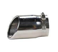 Accesorios Para Coche Punta Escape Silenciador Cromado Acero Inoxidable Tubo Modificación Punta Escape Para Jeep Para Wrangler JL 2018-2023