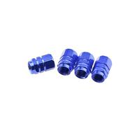 Accesorios para Coche Tapas De Válvula Neumático Coche Carcasa Vástago Aleación Aluminio para Toyota para CHR 2016-2023 Decoracion(Common Blue)