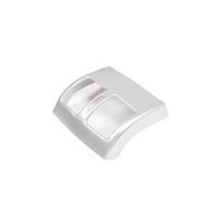 Accesorios Para Coches Para Benz Clase C W204 2009-2014 Ventilación Trasera Aire Acondicionado Marco Decorativo Pegatinas Embellecedor Salida Aire(Plata)