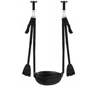Accesorios Para Columpios Sexuales Bdsm, Ataduras De Muslos Con Cuero Ajustable, Suave Felpa, Juguetes Sexuales Para Adultos Para Hombres, Mujeres Y Parejas, Color Negro, Talla Única