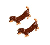 Accesorios para con clip para perro salchicha con diseño | Forma popular de perro salchicha, construcción mixta, pasadores decorativos para organizar estilos de flequillo