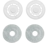 Accesorios para Dreame L10S Ultra/L10 Ultra/L10S Pro/Xiaomi X20+, paños para mopa con soporte de repuesto, 2 almohadillas lavables para aspiradora + 2 soportes para mopa