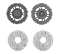 Accesorios para Dreame S10 Pro Ultra, trapos de fregona con placas de limpiaparabrisas Piezas de repuesto para Dreame X20 /X30 /S10 Pro Ultra Toallitas con soporte de repuesto Accesorios, almohadilla