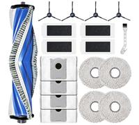 Accesorios para ECOVACS DEEBOT T30C Pro Omni Piezas de repuesto,1 cepillo principal, 4 paños, 4 filtros, 4 bolsas de polvo, 4 cepillos laterales（No compatible con T30C Omni）