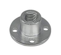 Accesorios para ejes, Abrazadera de sujeción Guía del motor Eje Acoplador Conector unión 3 mm/4 mm/5 mm/6 mm(4mm)