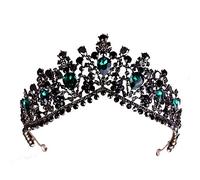 Accesorios para el cabello Accesorios para el cabello para mujeres Tiaras de cristal Vintage Renúdón Corona Barroque Niñón para la boda Boda Accesorios de joyas regalo