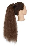 Accesorios Para El Cabello Conjunto de 1 moño sintético desordenado, peluca ondulada rizada, extensiones de cola de caballo envolvente, moño, accesorios for el cabello for mujer Piezas De Cabello Para