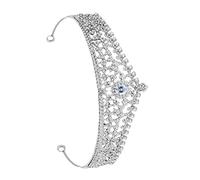 Accesorios para el cabello de la corona nupcial Tiara Bridal Tiara Bridal Tatinas para la diadema de bodas con diario de imitación Tiara Tiara Princess Tiaras Tocado de moda
