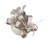 Accesorios para el cabello de malla para novia de Europa y Estados Unidos, para fiesta de graduación, accesorios para el cabello, bandas para el pelo CosPlay (caqui, talla única)