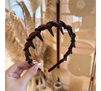 Accesorios para el cabello de novia: aro negro para mujer, ideal para bodas y eventos formales, diadema de terciopelo negro para mujer