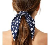 Accesorios para el Cabello del 4 de Julio - Cintas Patrióticas de Alta Elasticidad | Lazos Rojos, Blancos y Azules - para Mujer, Exterior, Vacaciones, Viajes de Negocios