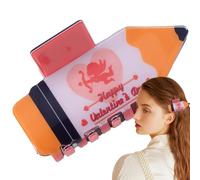 Accesorios para el cabello del maestro, clips para el cabello del maestro, Clip de garra de lápiz, Diadema decorativa Accesorios lindos para la graduación Primer día de la escuela de enfermería Uso di