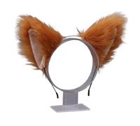Accesorios para el cabello duraderos para Halloween, diadema de felpa, orejas de gato, diadema, cosplay, fiesta, Halloween, hecha a mano, aro de pelo albar